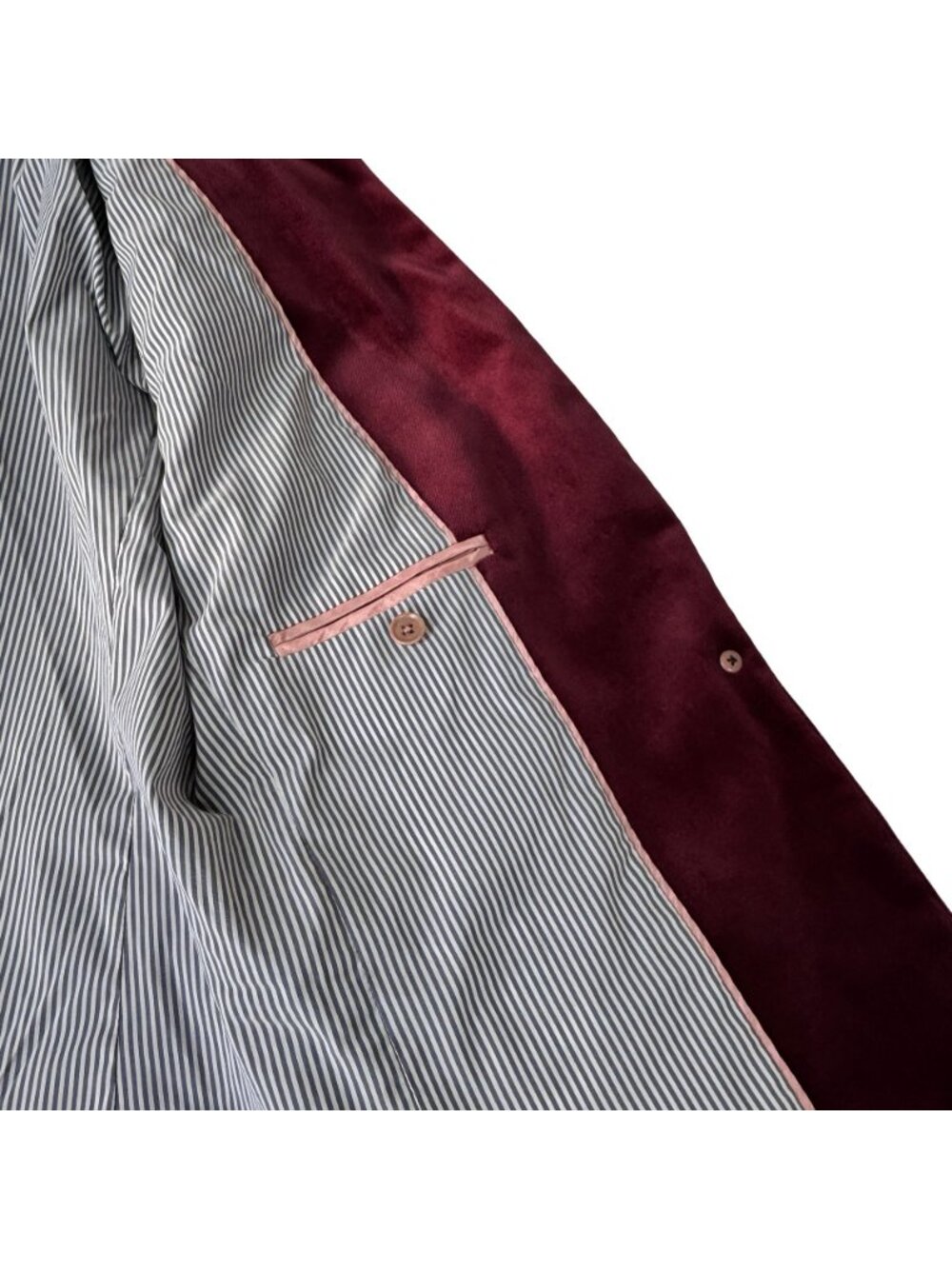 J. Crew Burgundy Velvet Parke Blazer 6 Preppy Heritage Academia - Picture 11 of 15